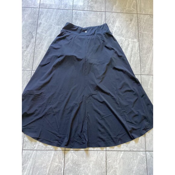 Halara Skort Womens Large Black Wrap Tulip Hem Built In Shorts Athletic A-Line - Picture 4 of 7